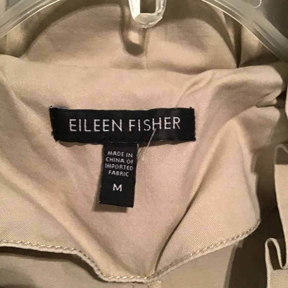 EIleen Fisher Ruffle Collar Utility Jacket - Picture 9 of 16